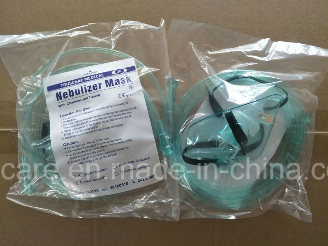 Medical Disposable Adult and Children Nebulizer Mask Kit